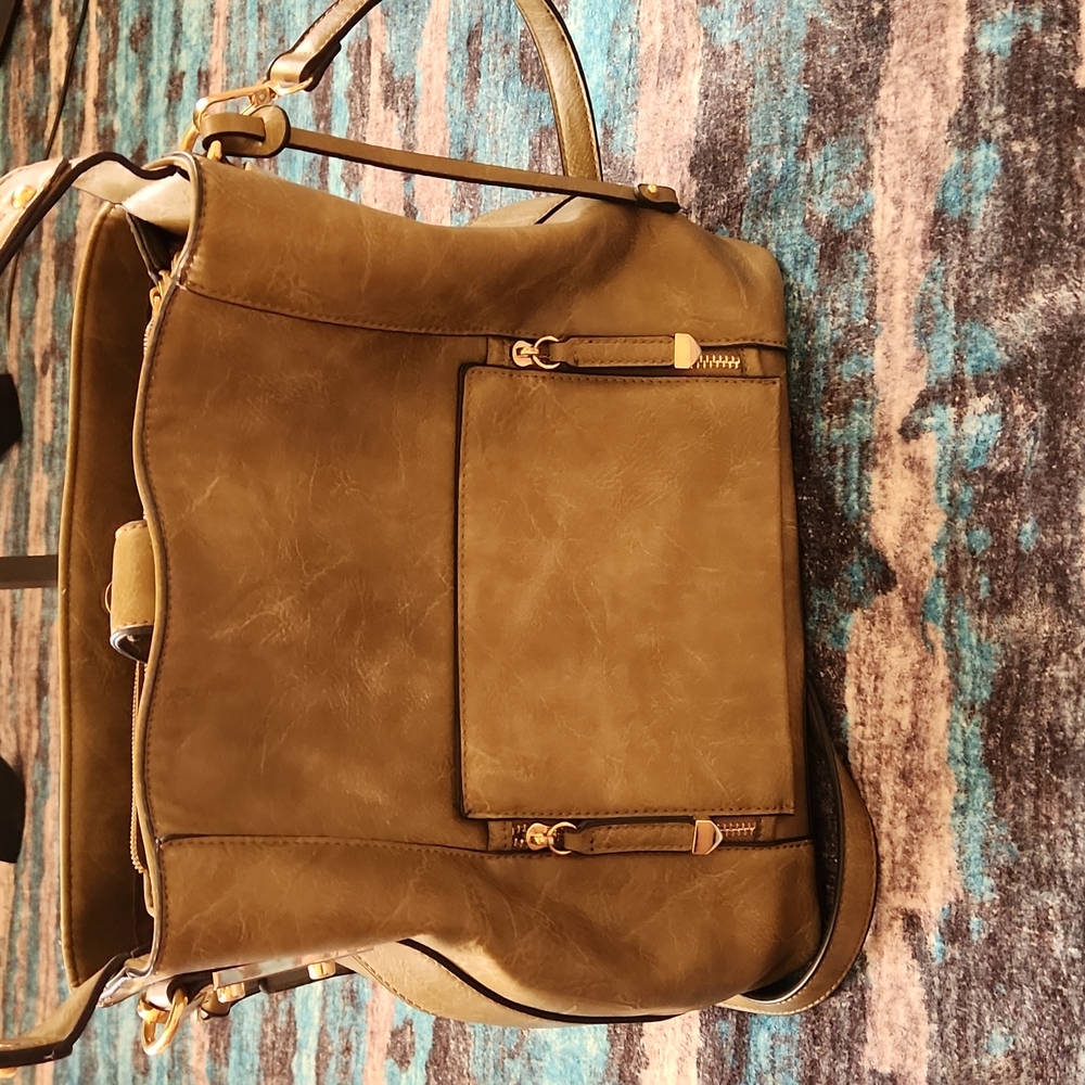 Olive color purse